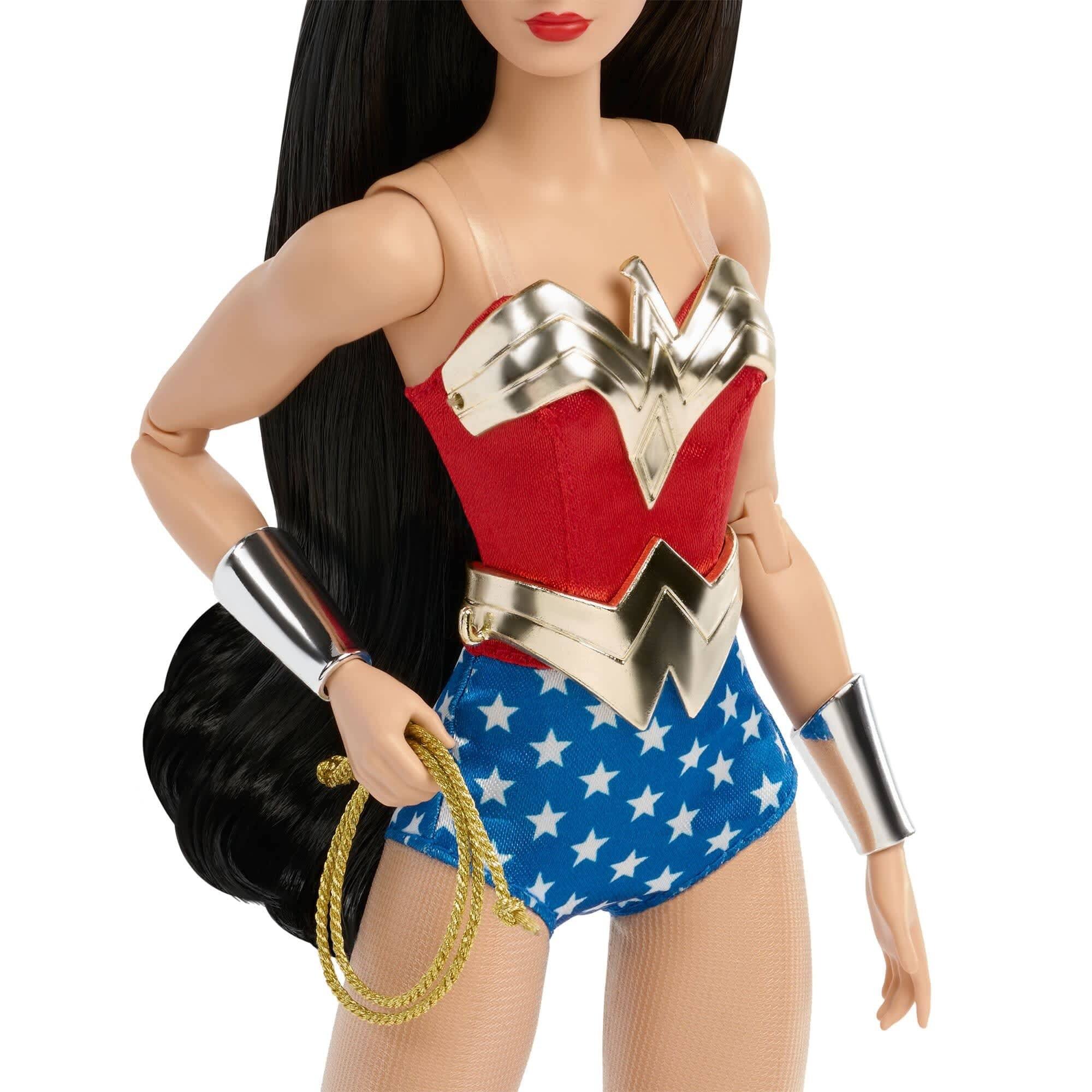 Alt View 9. Mattel - Mattel Collectible - Barbie Signature Wonder Woman Doll (DC)   - COLLECTIBLES - Multicolor.