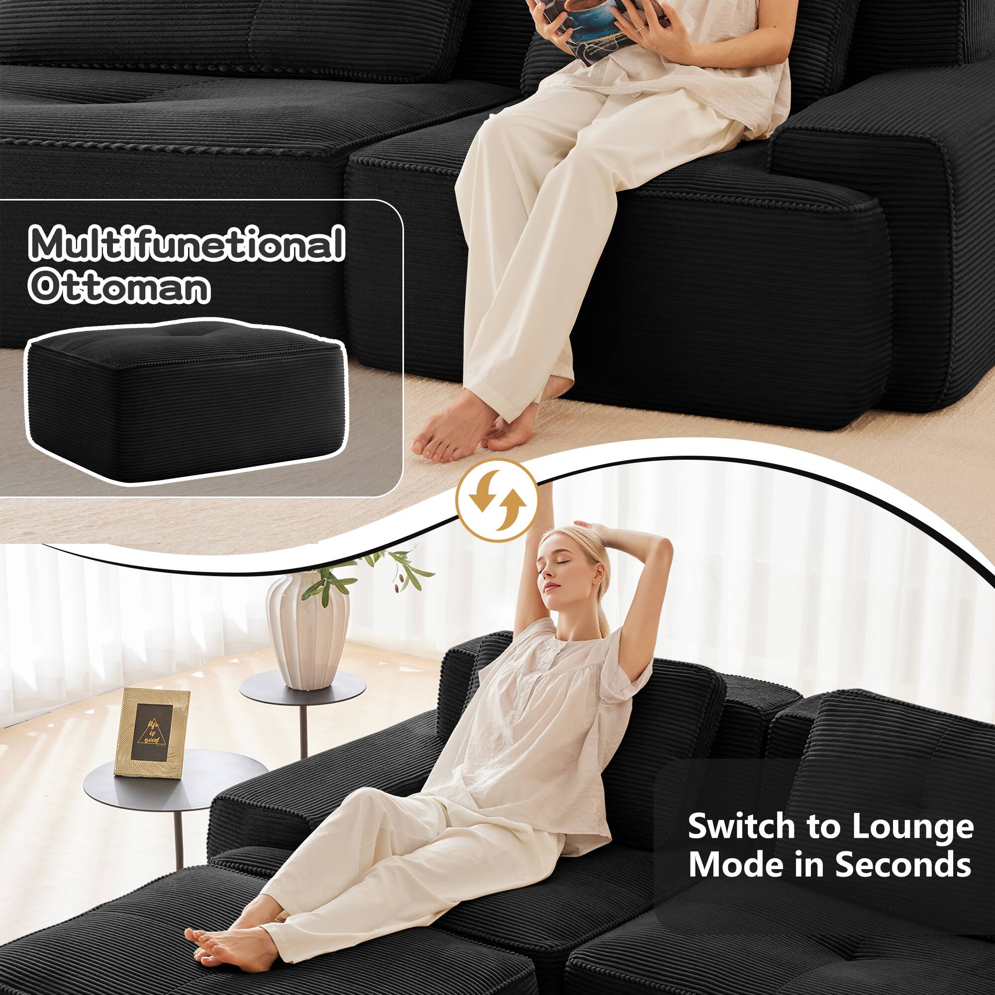 Multifunctional Ottoman

Switch to Lounge Mode in Seconds