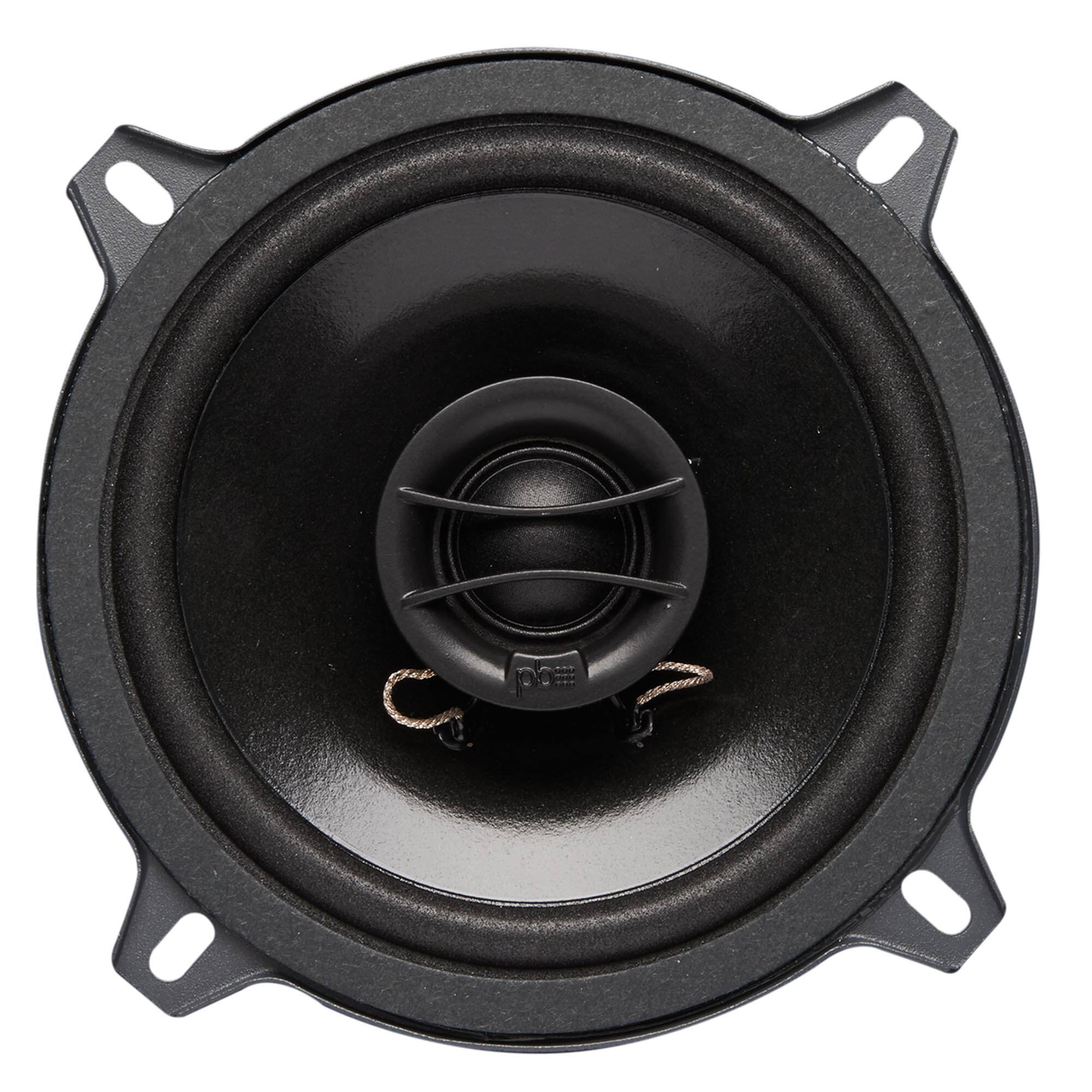Alt View 1. Powerbass - PowerBass S-5202 - 5.25" Coaxial OEM Replacement Speakers - Pair - Black/Gray.