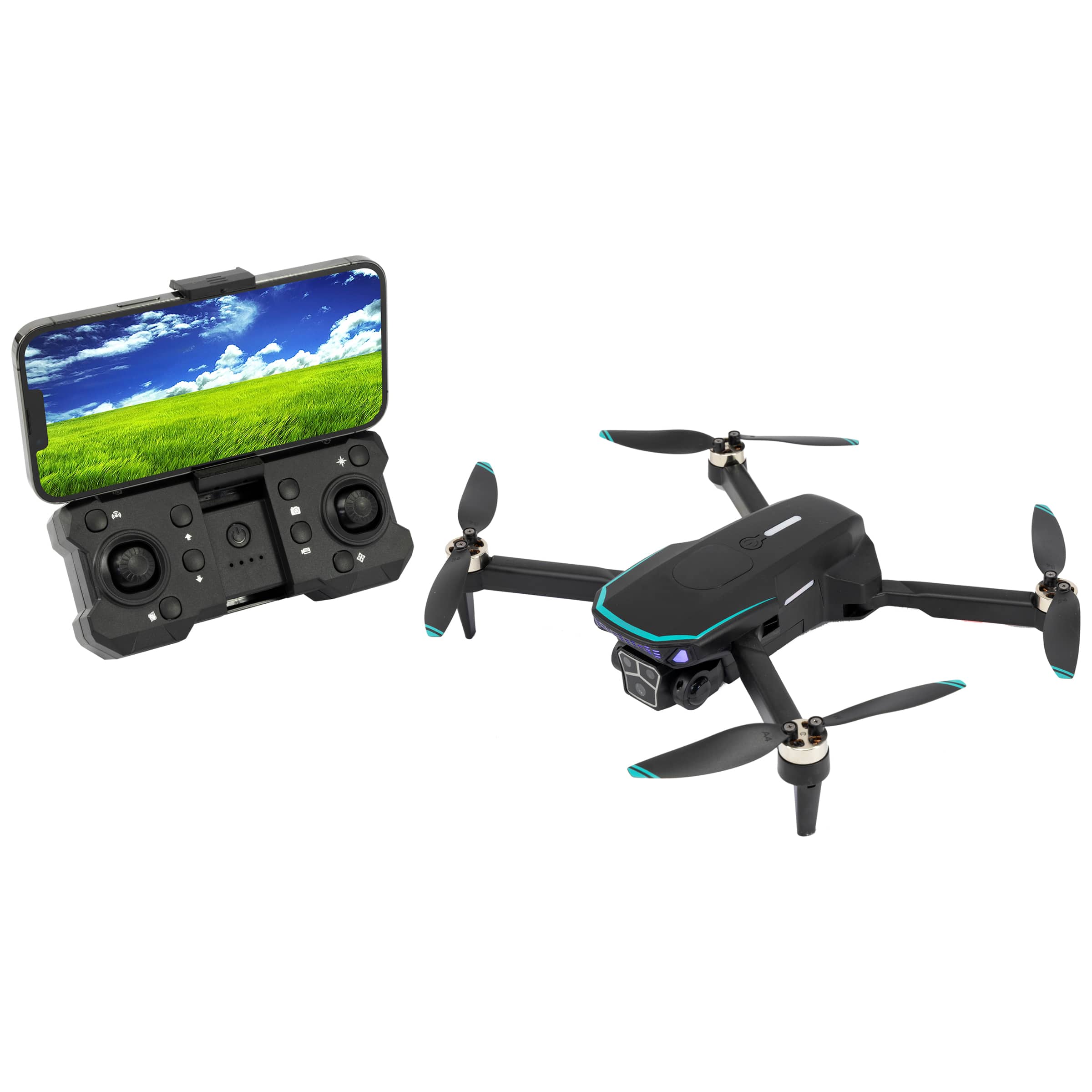 Sky Rider - XG-34 Neith Foldable Brushless Drone with GPS and Wi-Fi Camera, DRWG534B