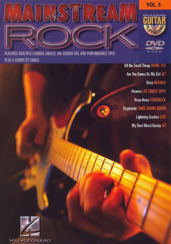 Best Buy: Guitar Play Along, Vol. 5: Mainstream Rock [DVD]