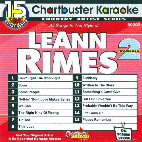 Best Buy: Karaoke: Leann Rimes, Vol. 2 [CD]