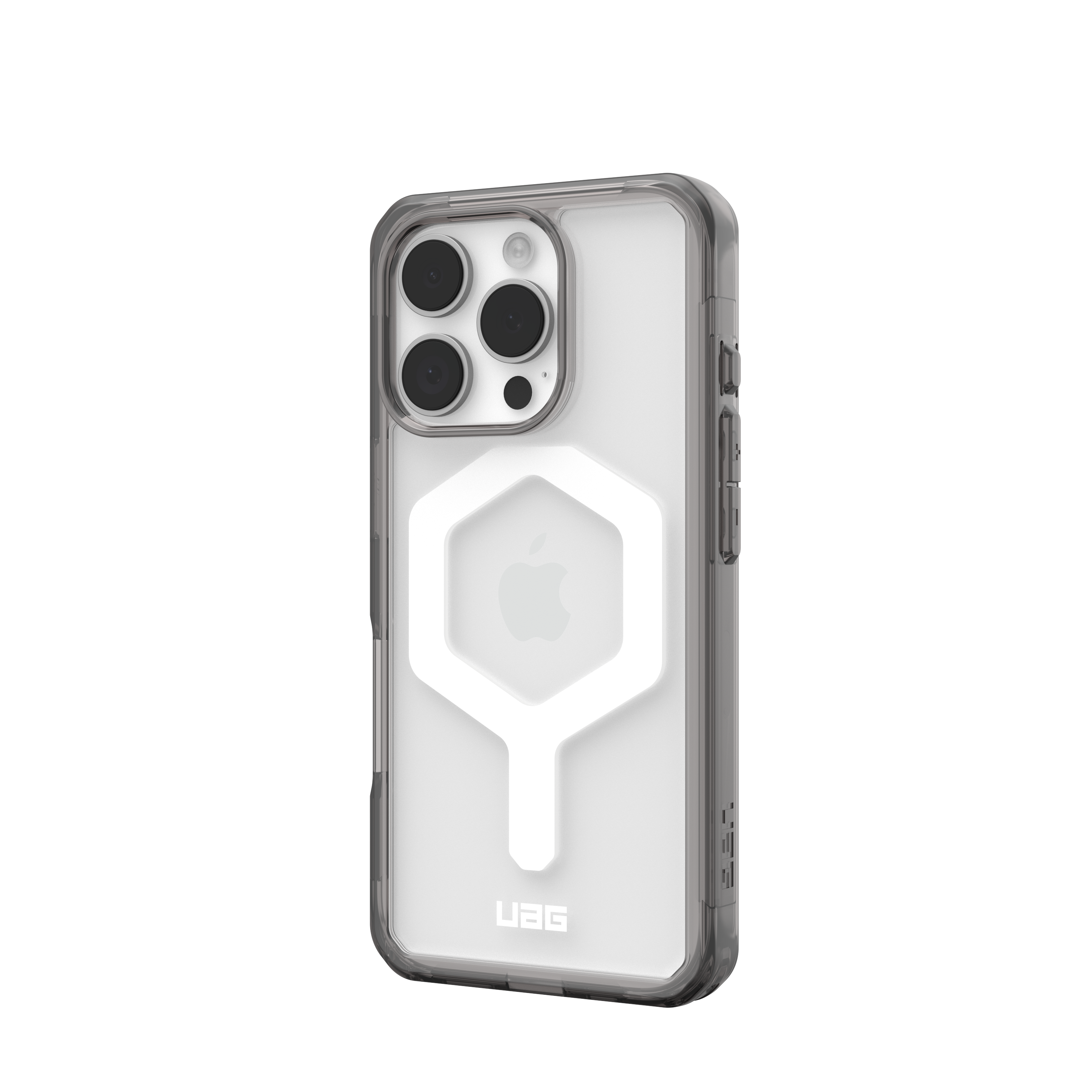 Alt View 1. UAG - Plyo Series Case with Magsafe for Apple iPhone 16 Pro - Ash/White.