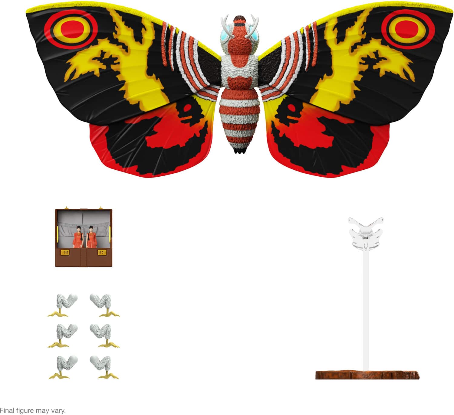 Super7 - Toho ULTIMATES! Wv5 - Mothra (1992) - COLLECTIBLES - Multicolor