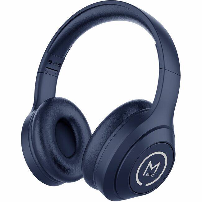 Front. Morpheus 360 - Morpheus 360 Comfort Plus Wireless over ear Headphones Bluetooth 5.4 HP6500L - HiFi Stereo - Mini-phone 3.5mm - Blue.