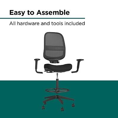 Easy to Assemble  
All hardware and tools included