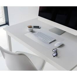 Floortex - Desktex® Crystal Vinyl Rectangular Desk Pad - 19" x 24" - Clear