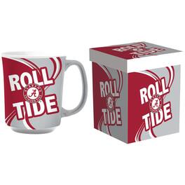 Evergreen Enterprises - Alabama Crimson Tide 14oz. Ceramic Mug with Matching Box - Multicolor