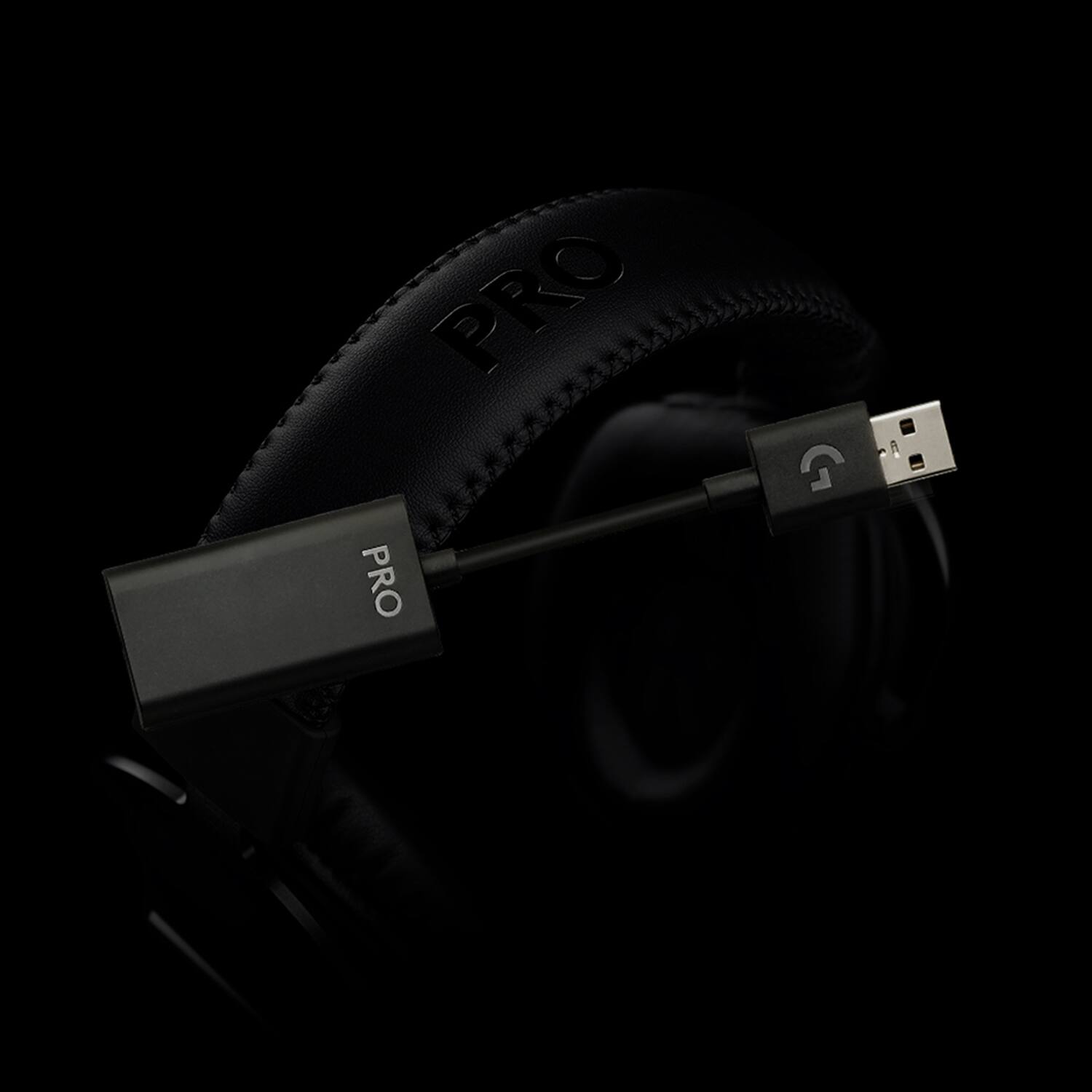 Alt View 25. Logitech - G PRO Wired Stereo Over-the-Ear Gaming Headset for PC, PS5, PS4, Switch - Black.