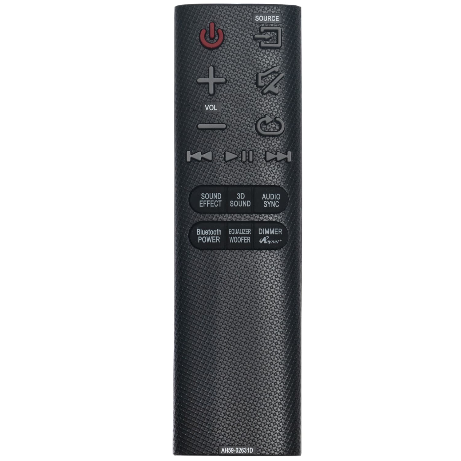 VINABTY - New AH59-02631D Replaced Remote Fits for Samsung Soundbar HW-H430 HW-H450 HW-HM45 HW-HM45C HWH430 HWH450 HWHM45 - Black