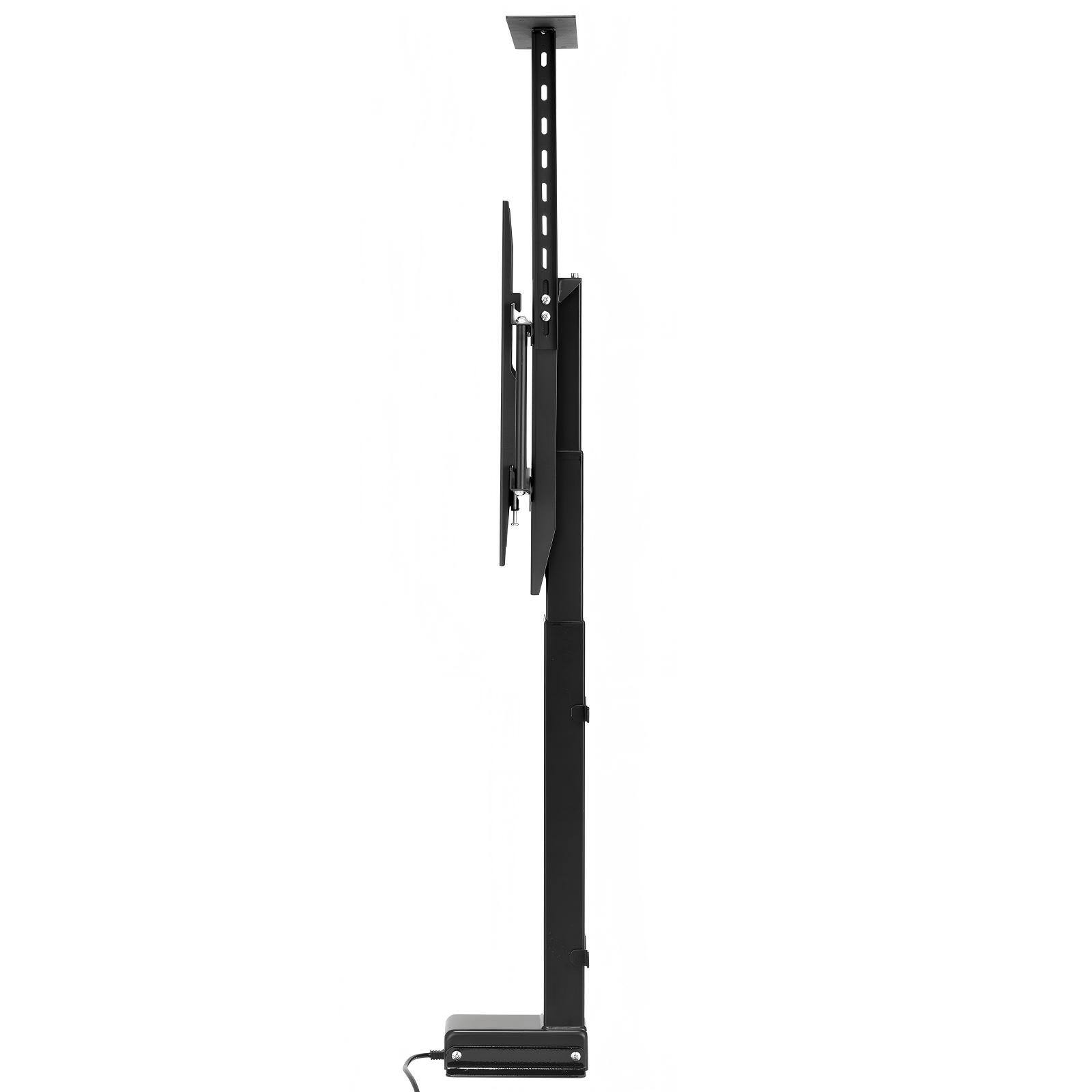 Back. SKONYON - Motorized TV Lift Stand for 32–55 Inch TVs - Black.
