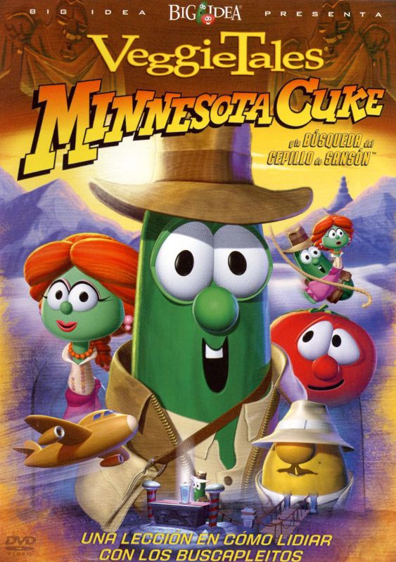  Veggie Tales: Minnesota Cuke y La Busqueda del Cepillo de Sanson [DVD] [2005]