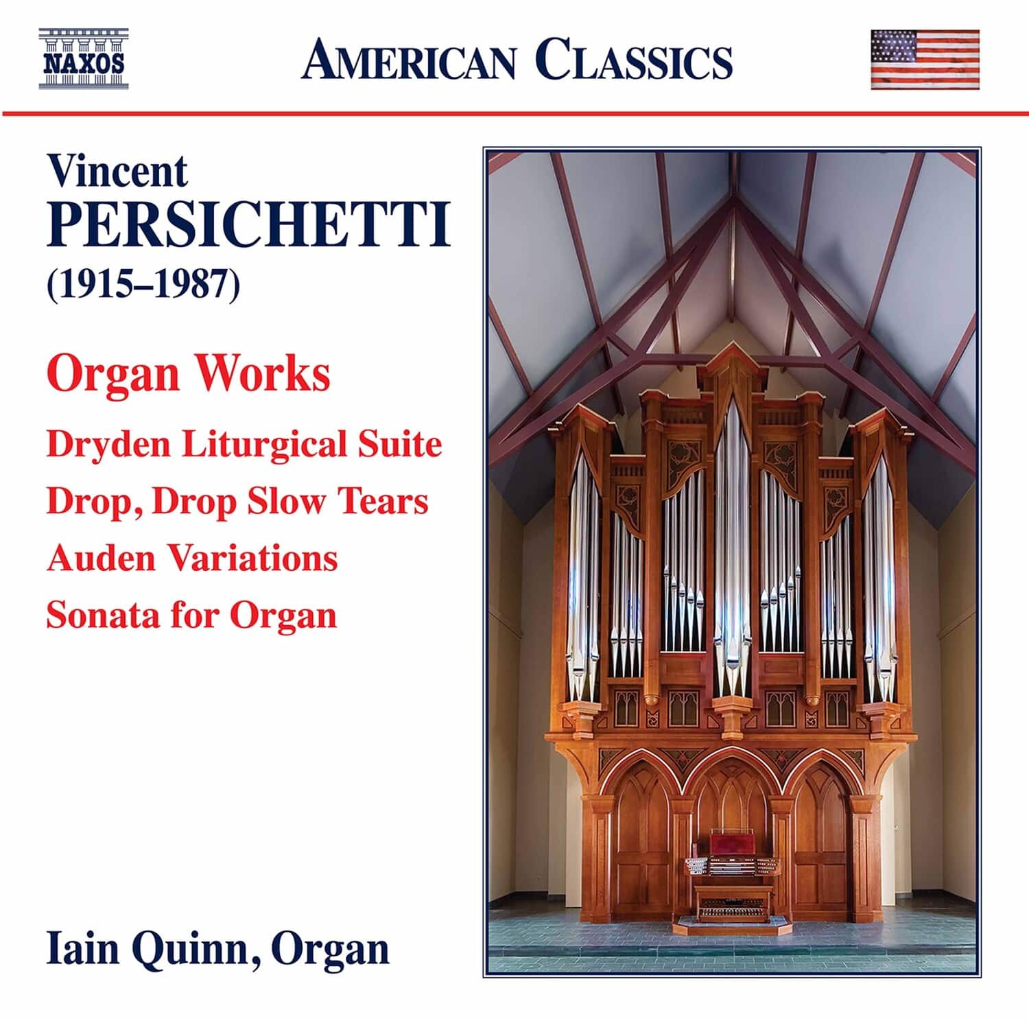 Iain Quinn - Organ Works  - COMPACT DISCS
