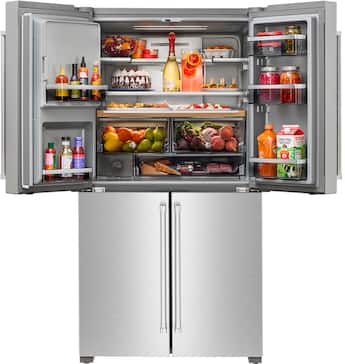 KitchenAid 36 in. Wide 19.4 cu. ft. French Door Refrigerator with KitchenAid 36 in. Wide 19.4 cu. ft. French Door Refrigerator with