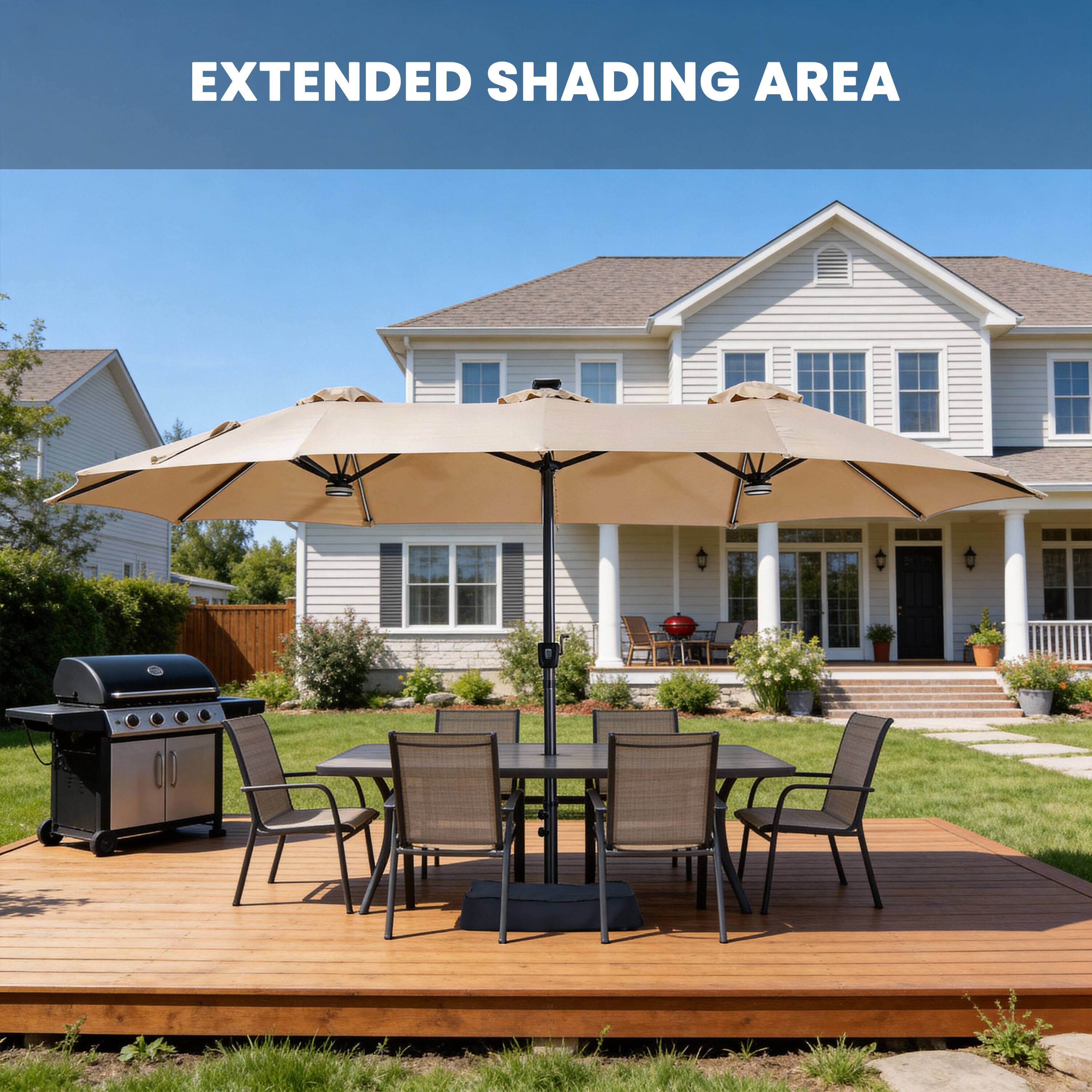 EXTENDED SHADING AREA