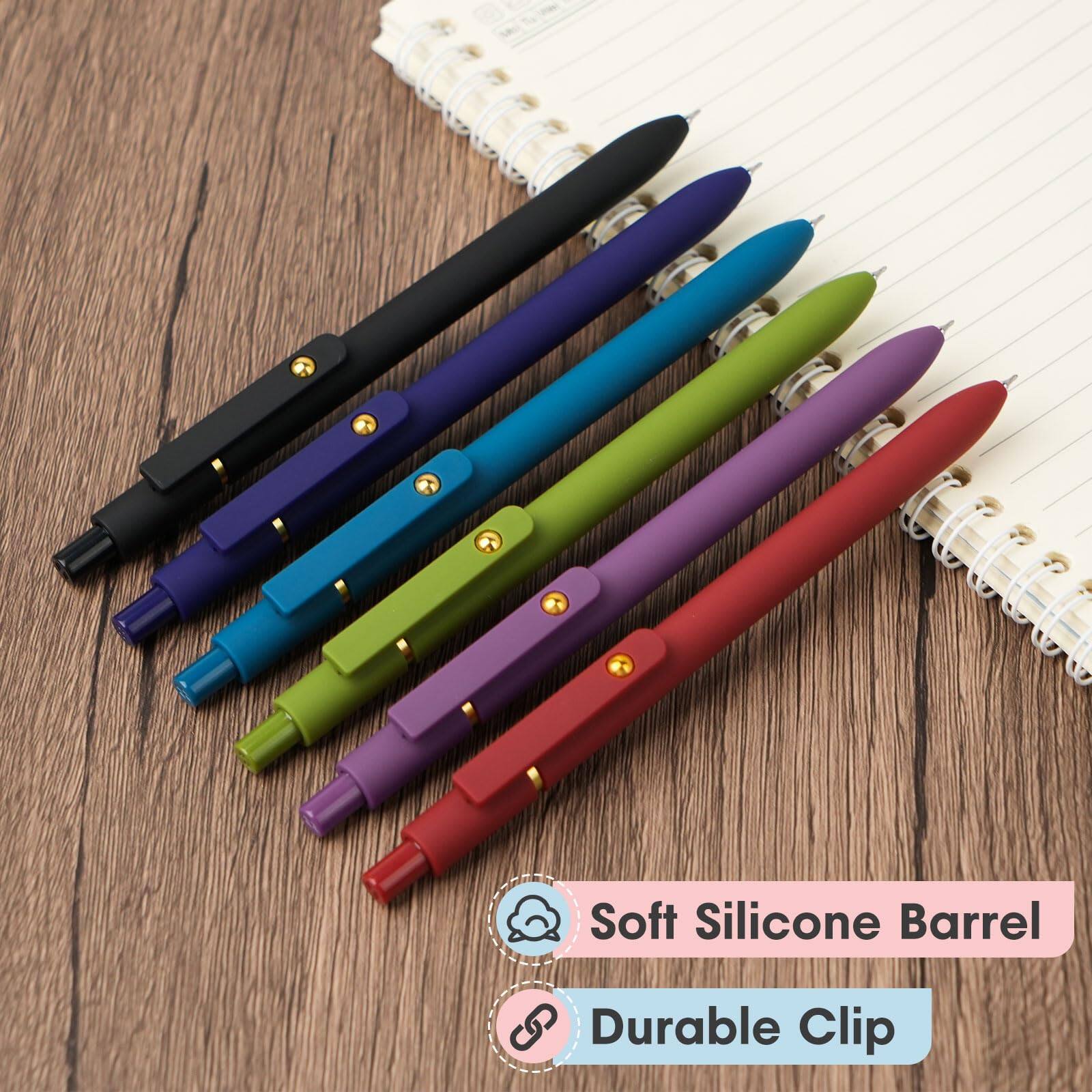 Soft Silicone Barrel  
Durable Clip