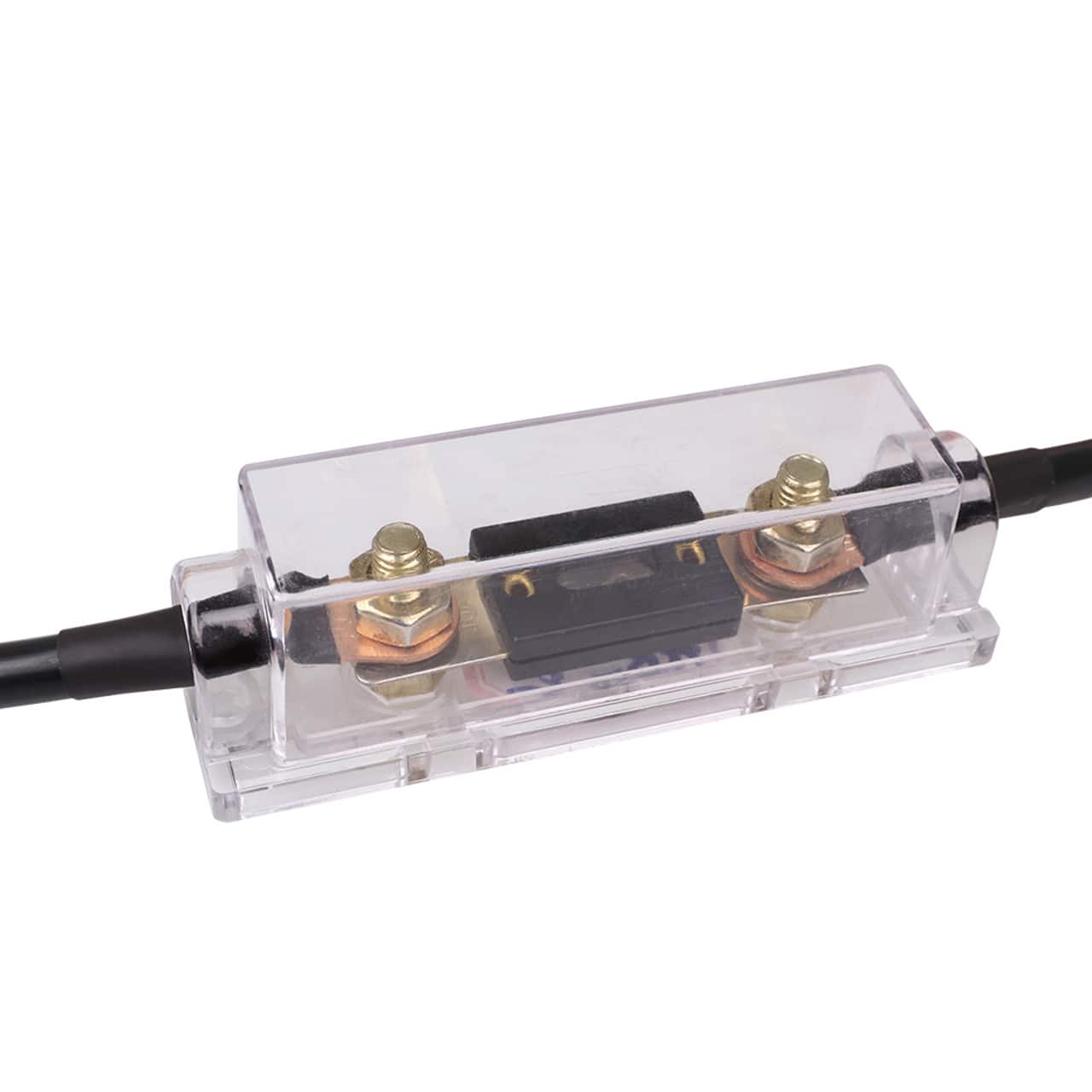 Alt View 12. Renogy - 60A ANL Fuse Set w/ Fuse - Clear.