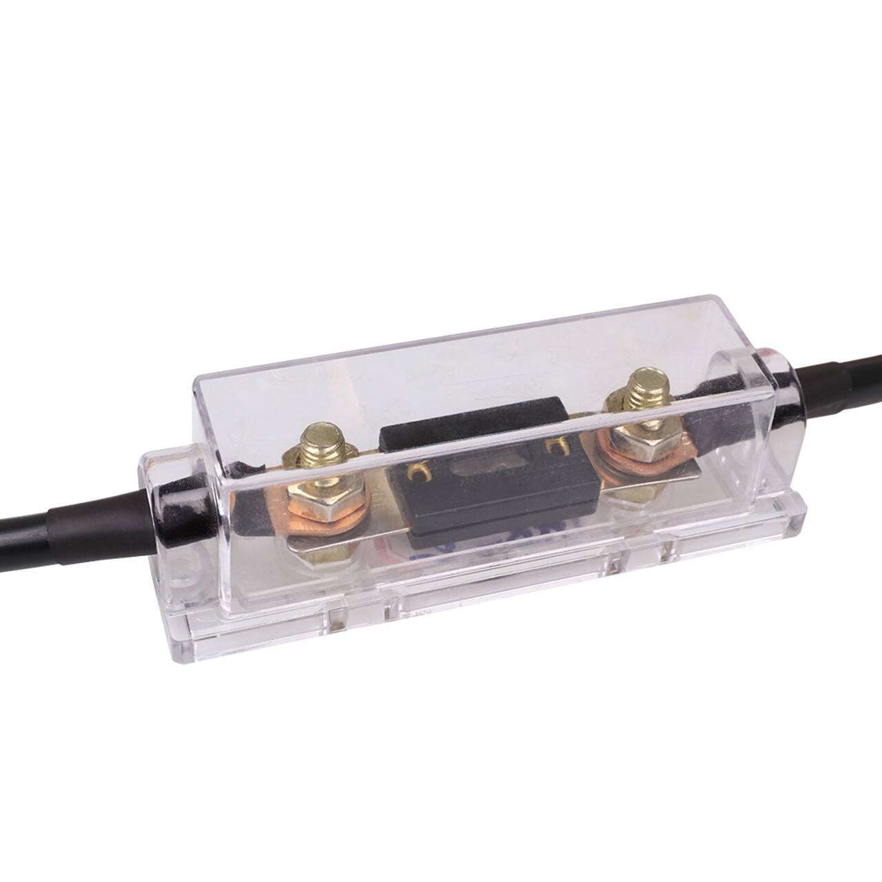 Alt View 12. Renogy - 60A ANL Fuse Set w/ Fuse - Clear.