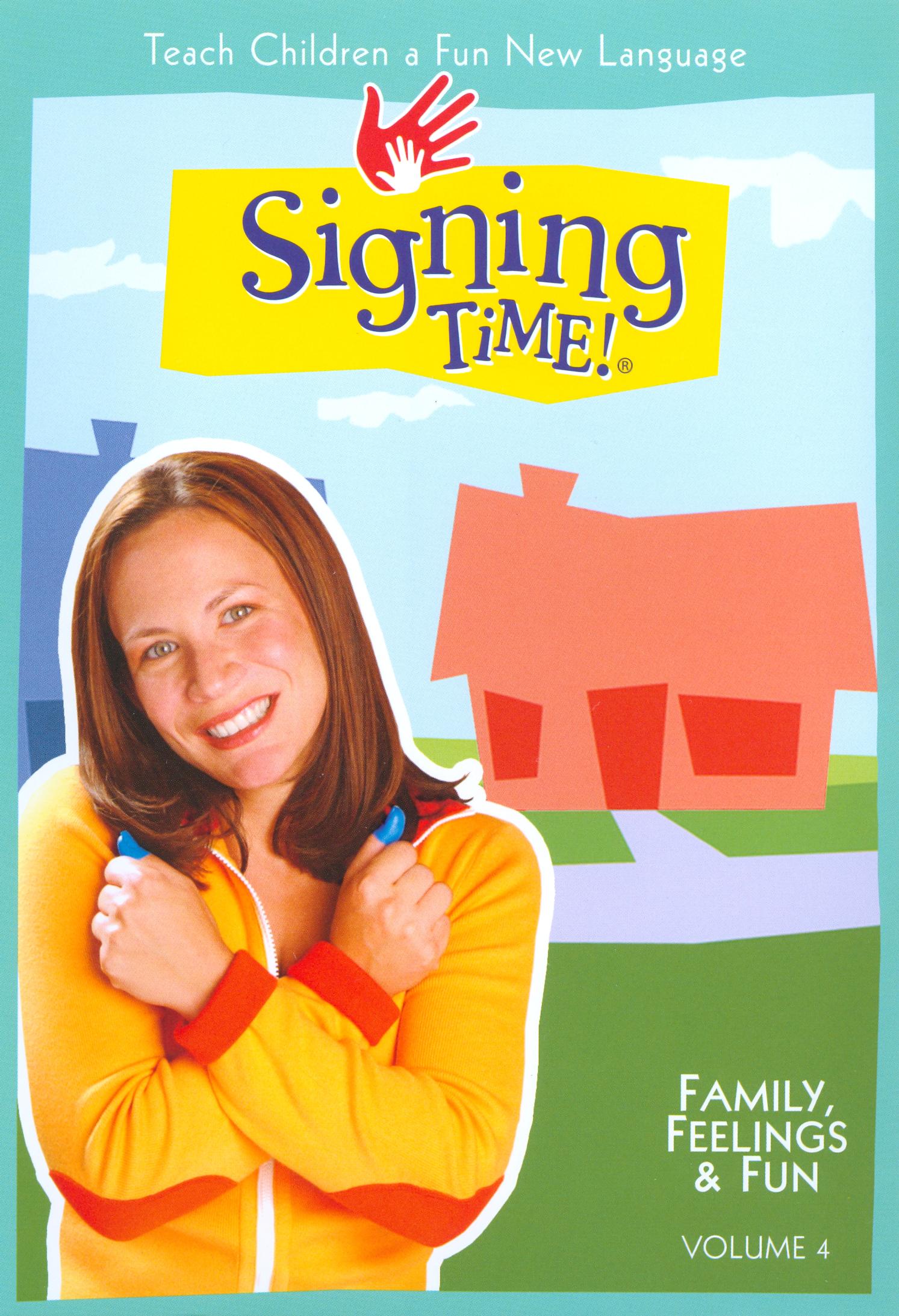 Best Buy: Signing Time!, Vol. 4: Family, Feelings & Fun [DVD] [2004]