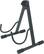 Angle Standard. Quik Lok - A-Frame Acoustic Guitar Stand - Black.
