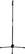 Front Standard. Quik Lok - Microphone Stand - Black.