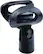 Angle Standard. Quik Lok - Large Rubber Microphone Clip - Black.