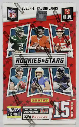 2021 Panini Rookies & Stars Football Cereal Box - Multi