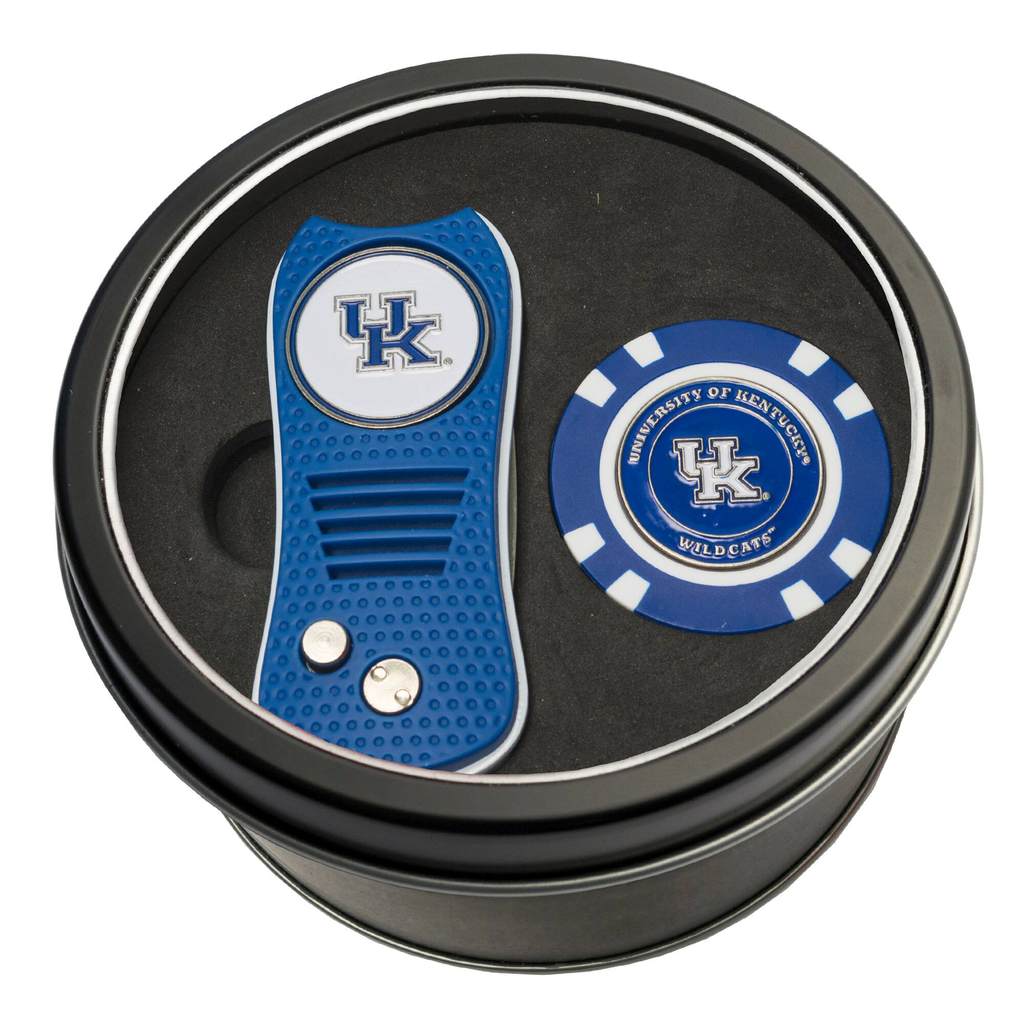 Team Golf - Kentucky Wildcats Switch Chip Golf Tin Set - Multicolor