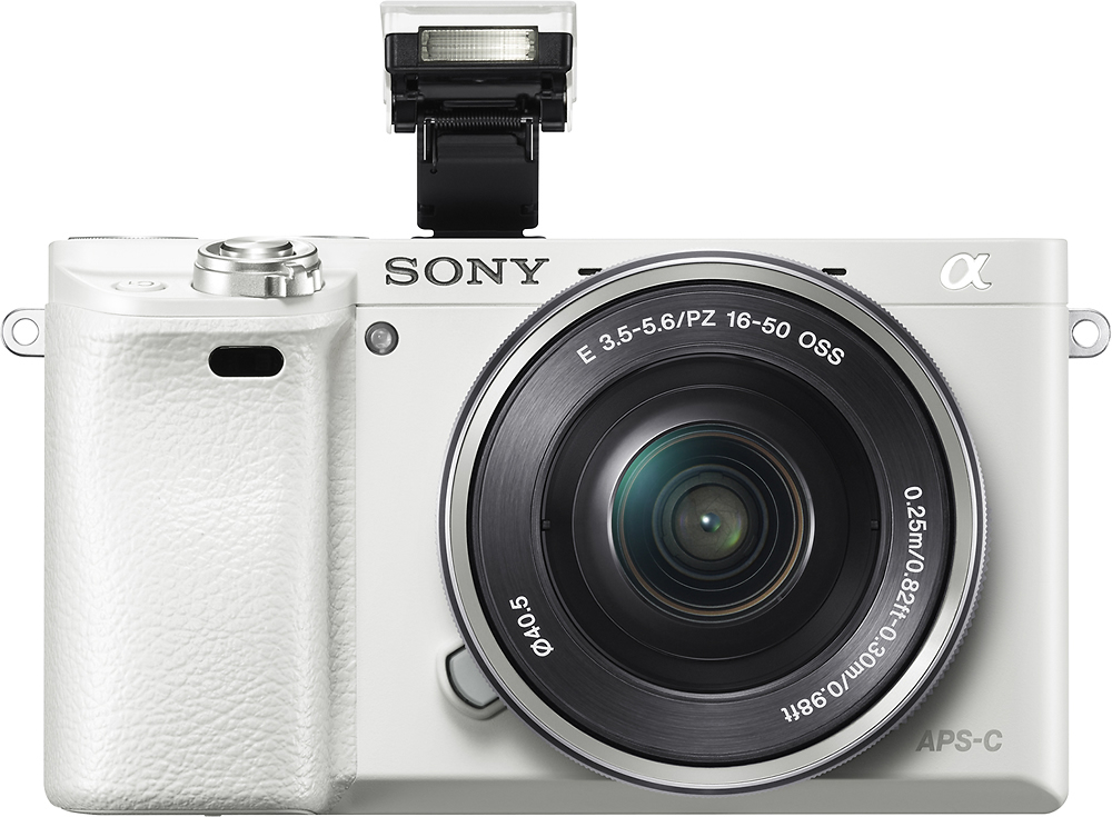 Best Buy: Sony Alpha a6000 Mirrorless Camera with 16-50mm Lens