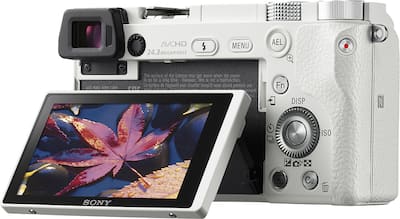 Sony Alpha a6000 Mirrorless Camera with 16 50mm Lens White Sony Alpha a6000 Mirrorless Camera with 16 50mm Lens White