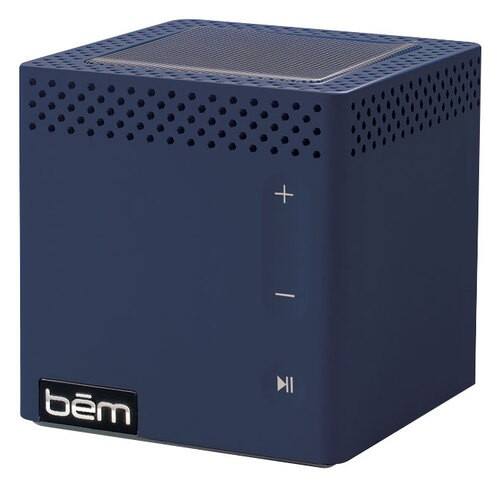 Front Standard. bem wireless - West Virginia Mobile Bluetooth Speaker - Mountaineer Gold.