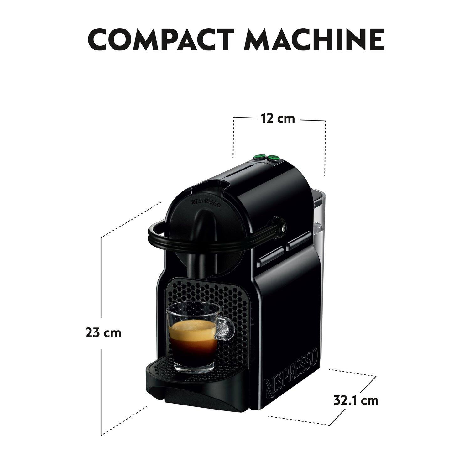 COMPACT MACHINE  
12 cm  
23 cm  
32.1 cm