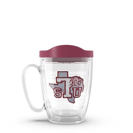 Front. Tervis - Texas Southern Tigers 16oz. Emblem Classic Tumbler - Multicolor.