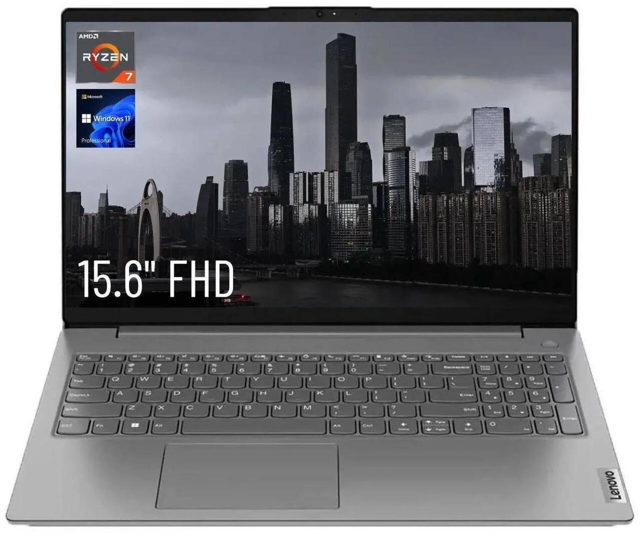 AMD RYZEN  
Microsoft  
Windows 11  
Professional  
15.6" FHD  
Lenovo