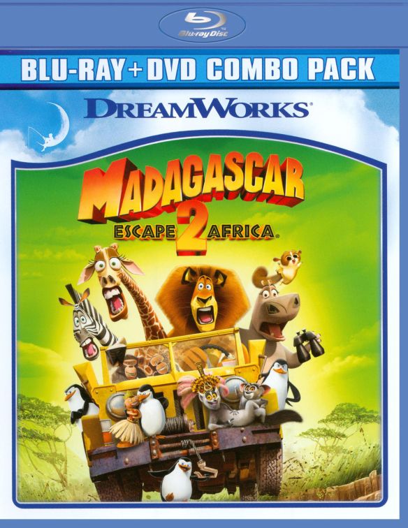  Madagascar: Escape 2 Africa [WS] [2 Discs] [Blu-ray/DVD] [2008]