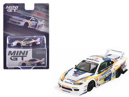 Mini GT - Nissan LB-Super Silhouette S15 SILVIA RHD #555 Yukio Fausto Formula Drift Japan 2023 Limited Edition 1/64 - Multicolor