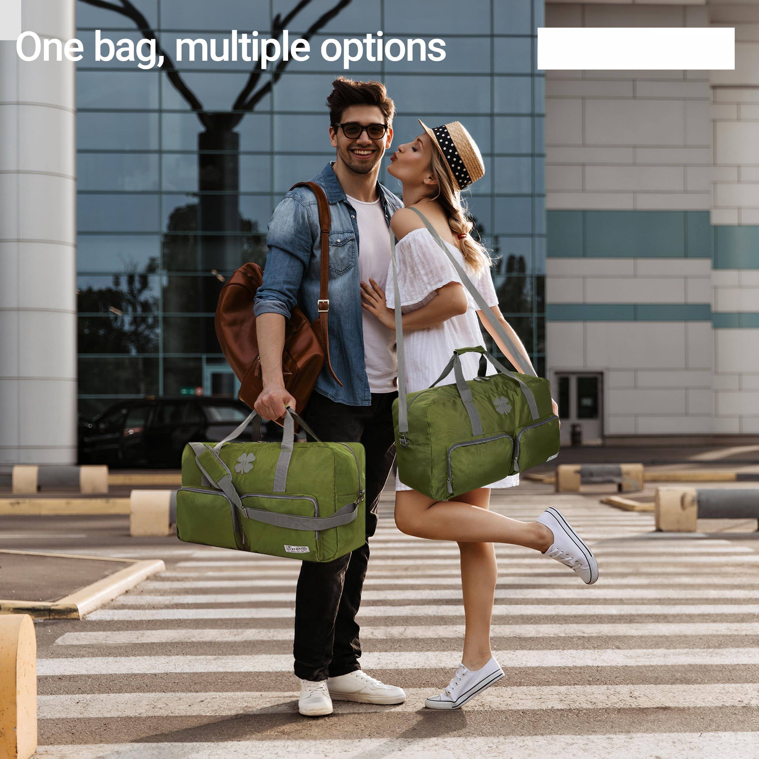 Paradigms Interiors Lucky Travel Duffel Bags Gym Bag Large Duffle For ...