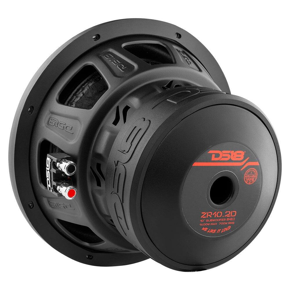BEG  
DER  
ase DSLS SISC  
D518 USAV ZR10.2D 10 SUBWOOFER !! MAX 700W RMS 1400W WE LIKE 71 LOUD