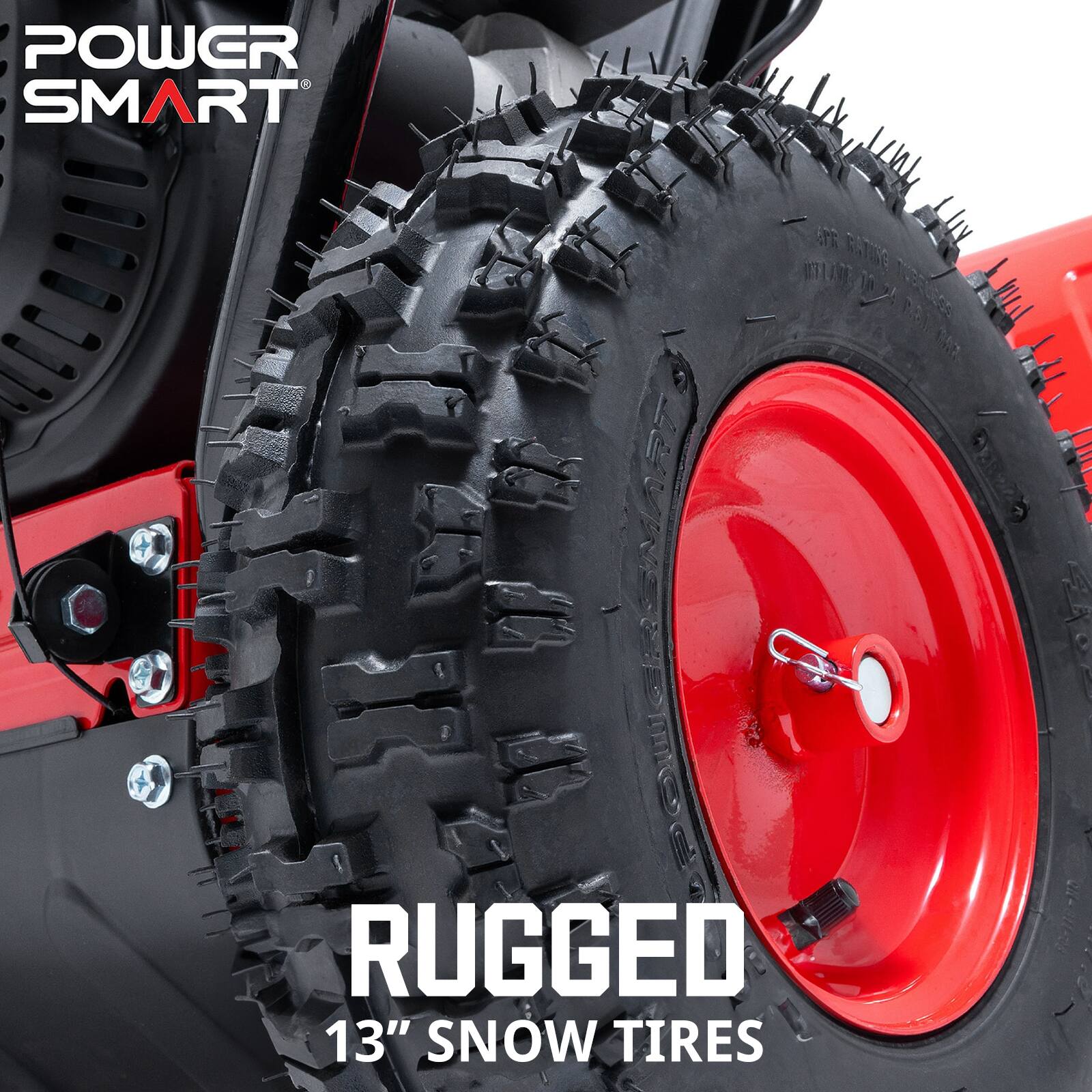 POWER SMART  
ORE RA7139  

RUGGED 13" SNOW TIRES