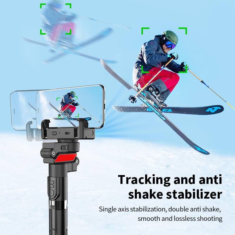 Tracking and anti shake stabilizer  
Single axis stabilization, double anti shake, smooth and lossless shooting
