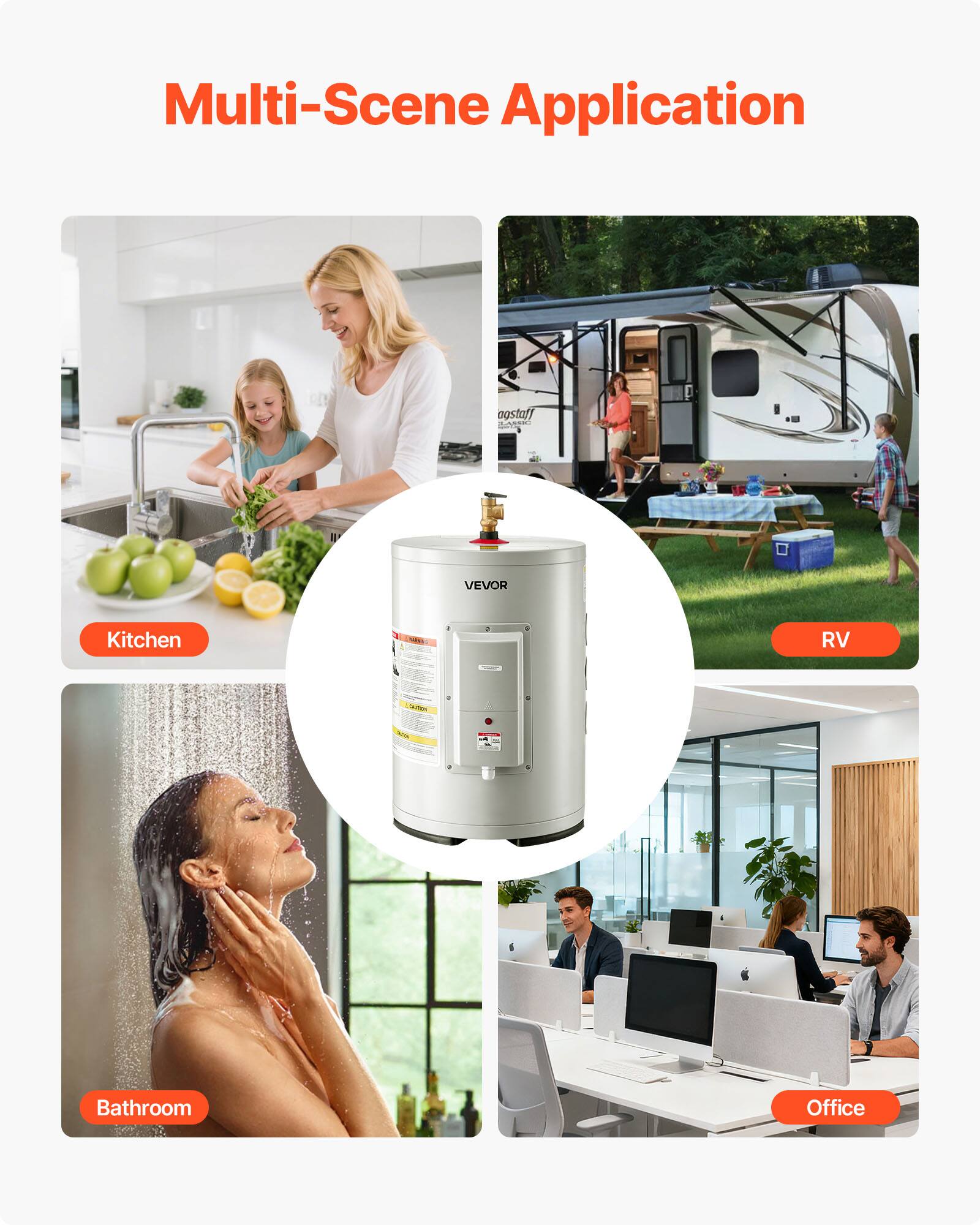 Multi-Scene Application

agstaff LASSO
VEVOR
Kitchen
RV
Bathroom
Office