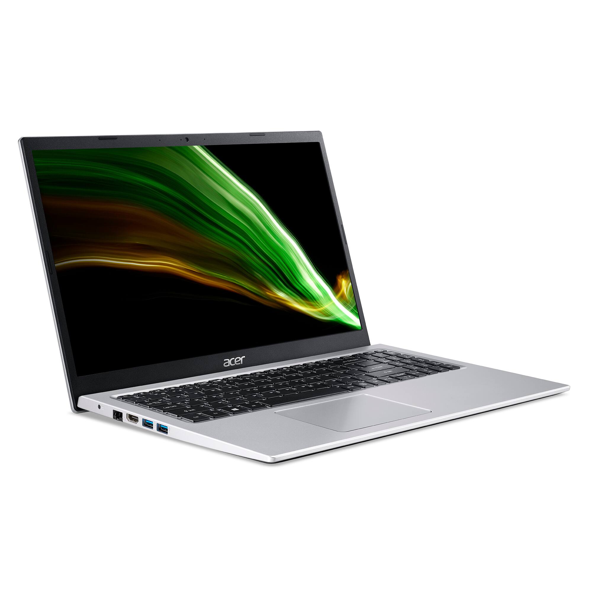 Alt View 3. Acer - Acer Aspire 3 15.6" Laptop Intel Core i5-1135G7 2.40GHz 12GB RAM 512GB SSD W11H - Refurbished - Pure Silver.