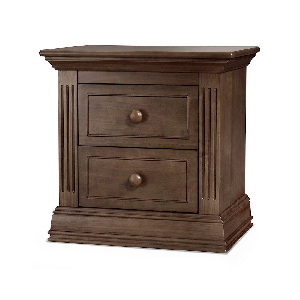Angle. Sorelle - Sorelle Providence Nightstand - Chocolate.