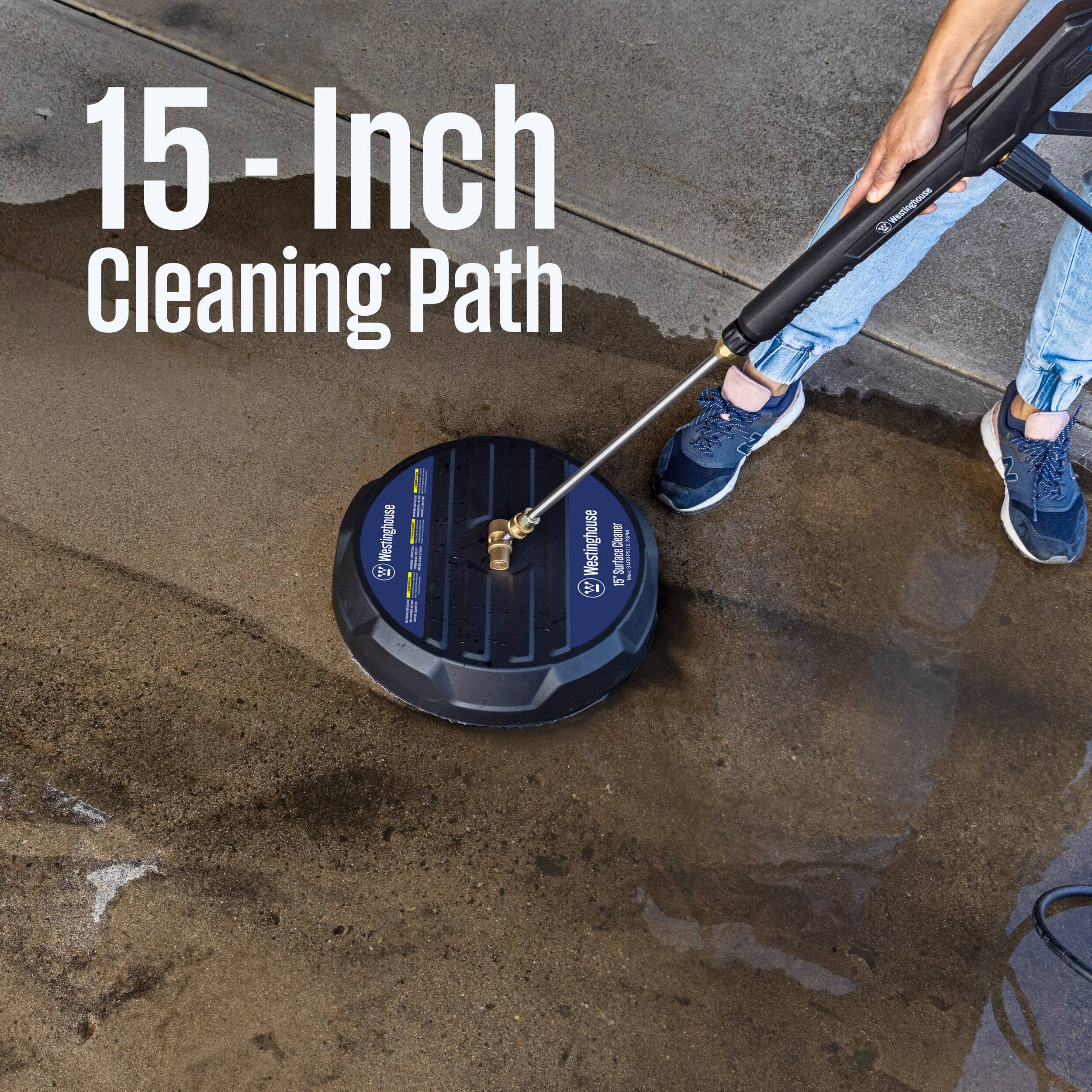 15-Inch Cleaning Path