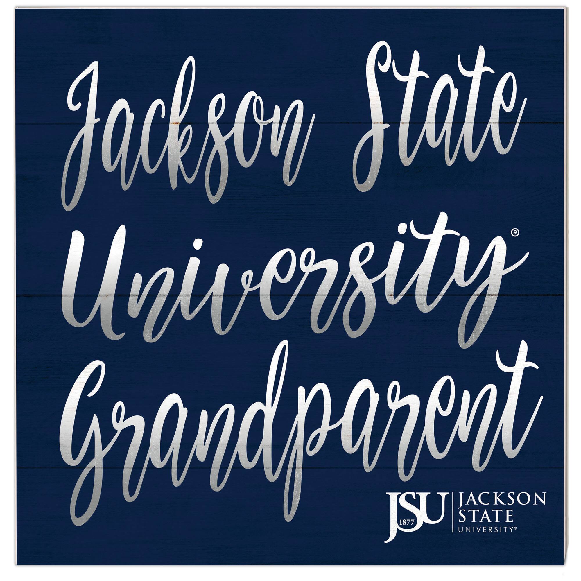 Jackson State Tigers 10'' x 10'' Grandparent Plaque