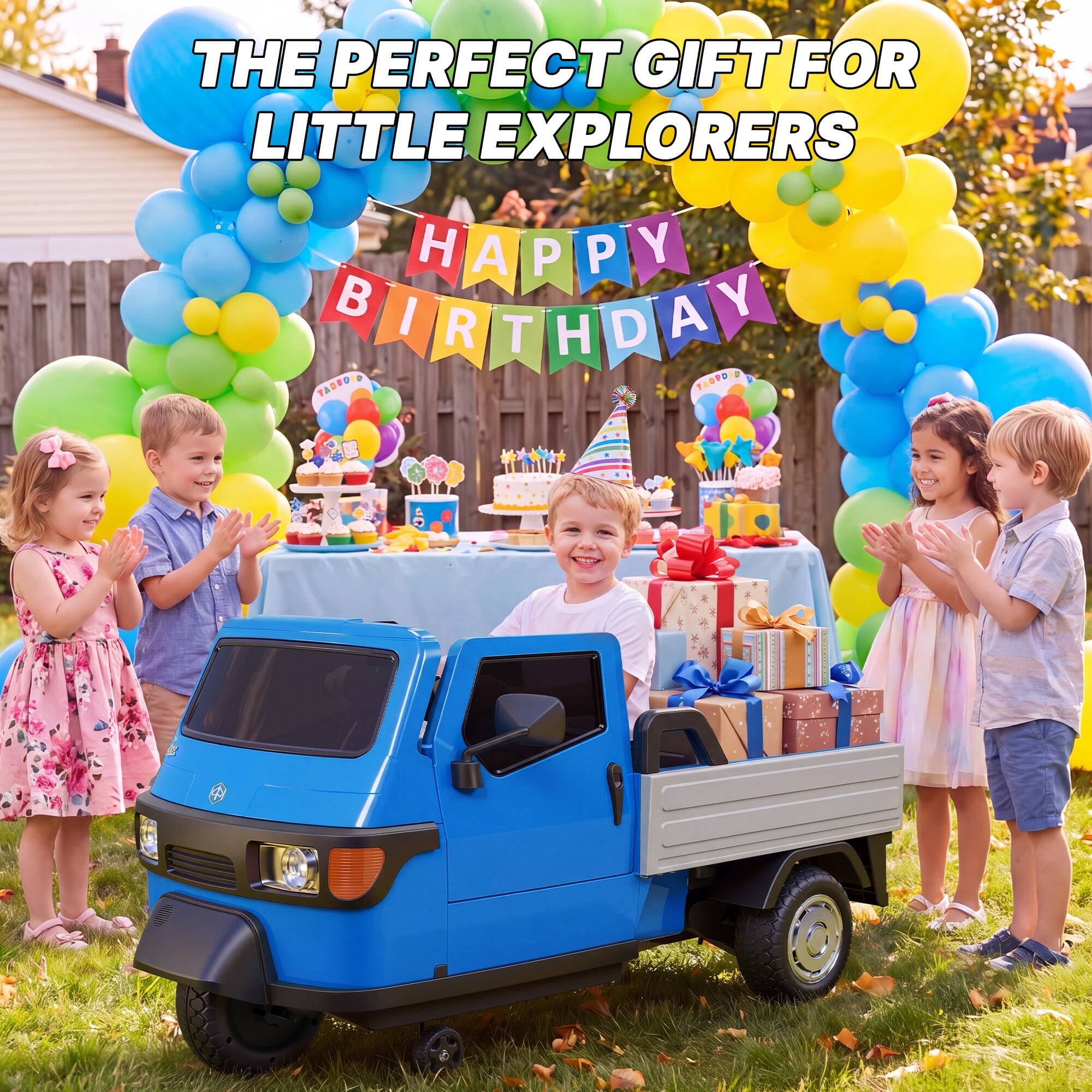 THE PERFECT GIFT FOR LITTLE EXPLORERS  
HAPPY BIRTHDAY