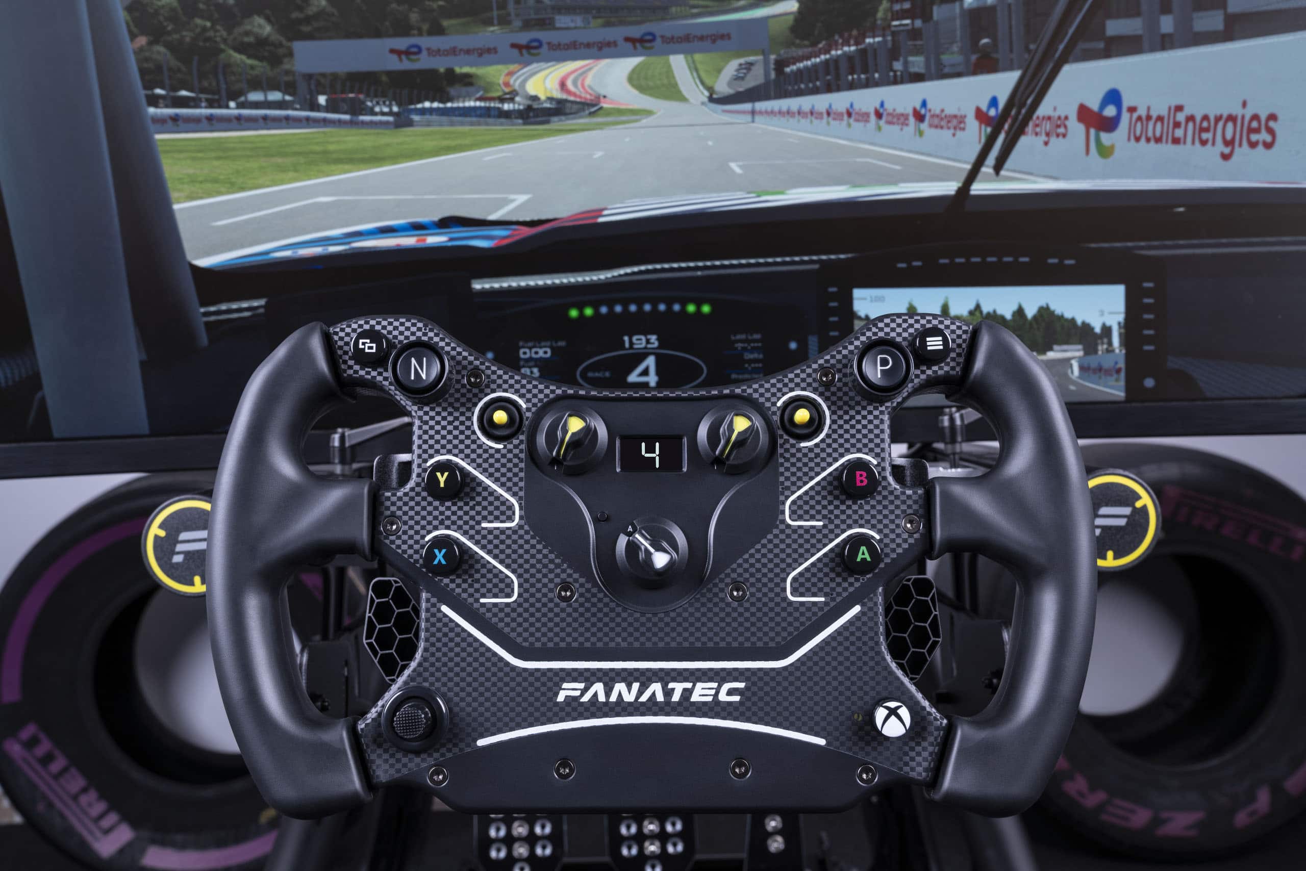 Fanatec CSL GT3 Style Sim Racing Steering Wheel – QR2 Lite Quick