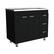 Alt View 1. TuHome - Ferretti Utility Sink With Three Drawers And Double Door Cabinet - Black.