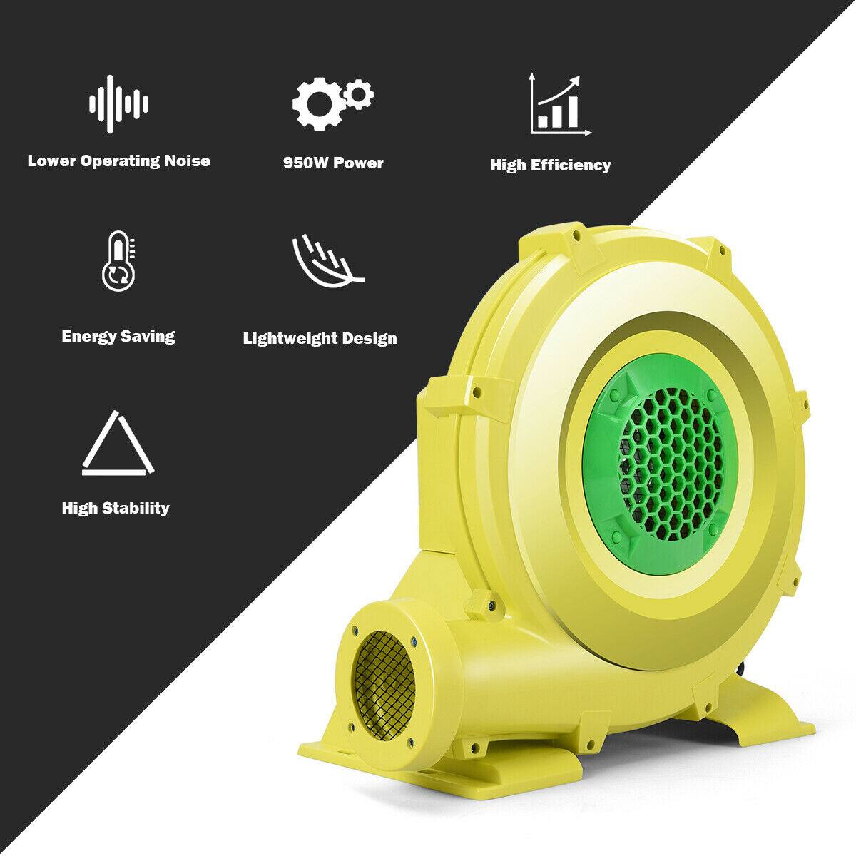 Lower Operating Noise  
950W Power  
High Efficiency  
Energy Saving  
Lightweight Design  
High Stability