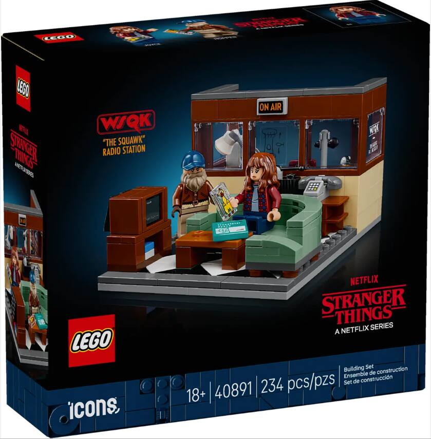 LEGO - 40891 Stranger Things: WSQK Radio Station